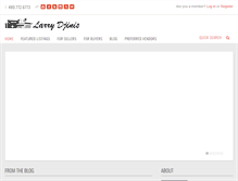 Tablet Screenshot of larrydjinis.com